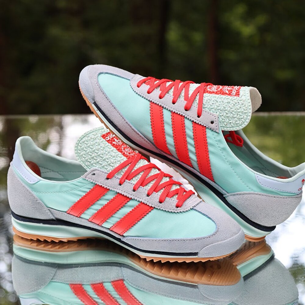 Adidas SL 72 OG Semi Flash Aqua Red - Picture 8 of 13